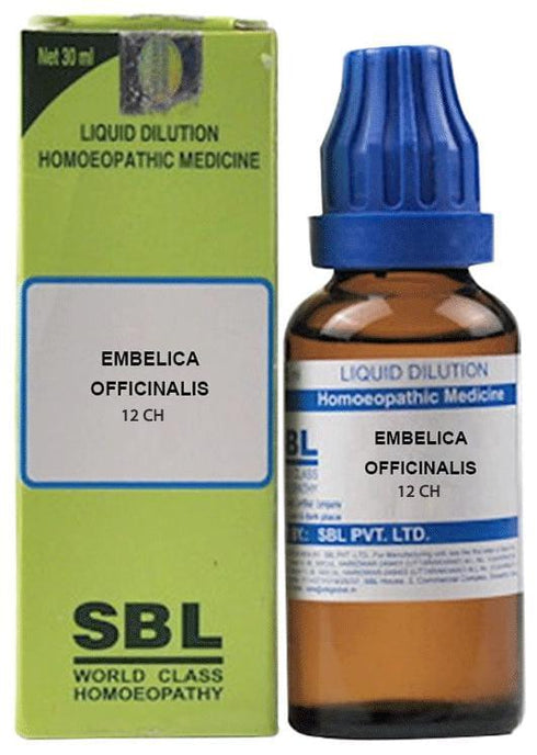 SBL Embelica Officinalis Dilution 12 CH